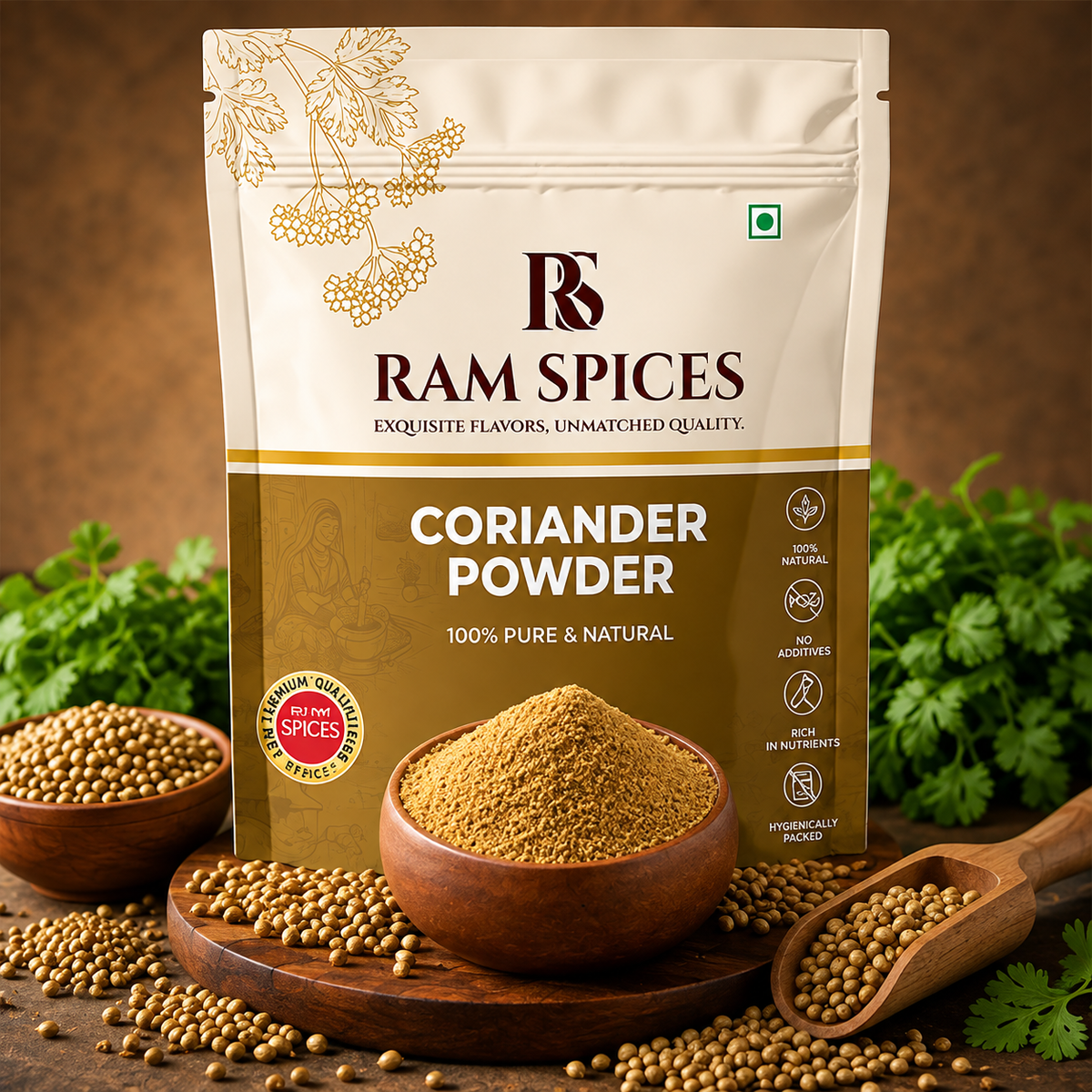 Ram Spices Coriander Powder – 200g