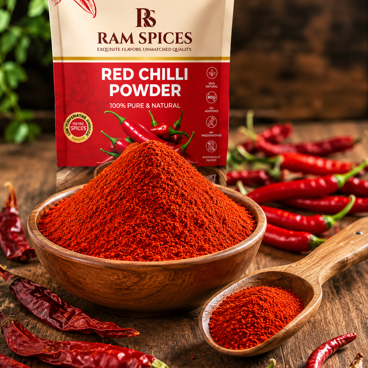 RAM SPICES Red Chilli Powder – 200g