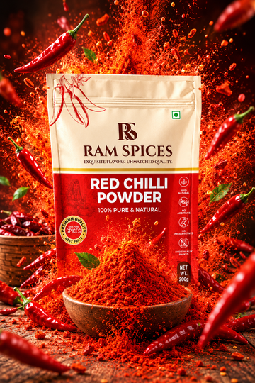 RAM SPICES Red Chilli Powder – 200g