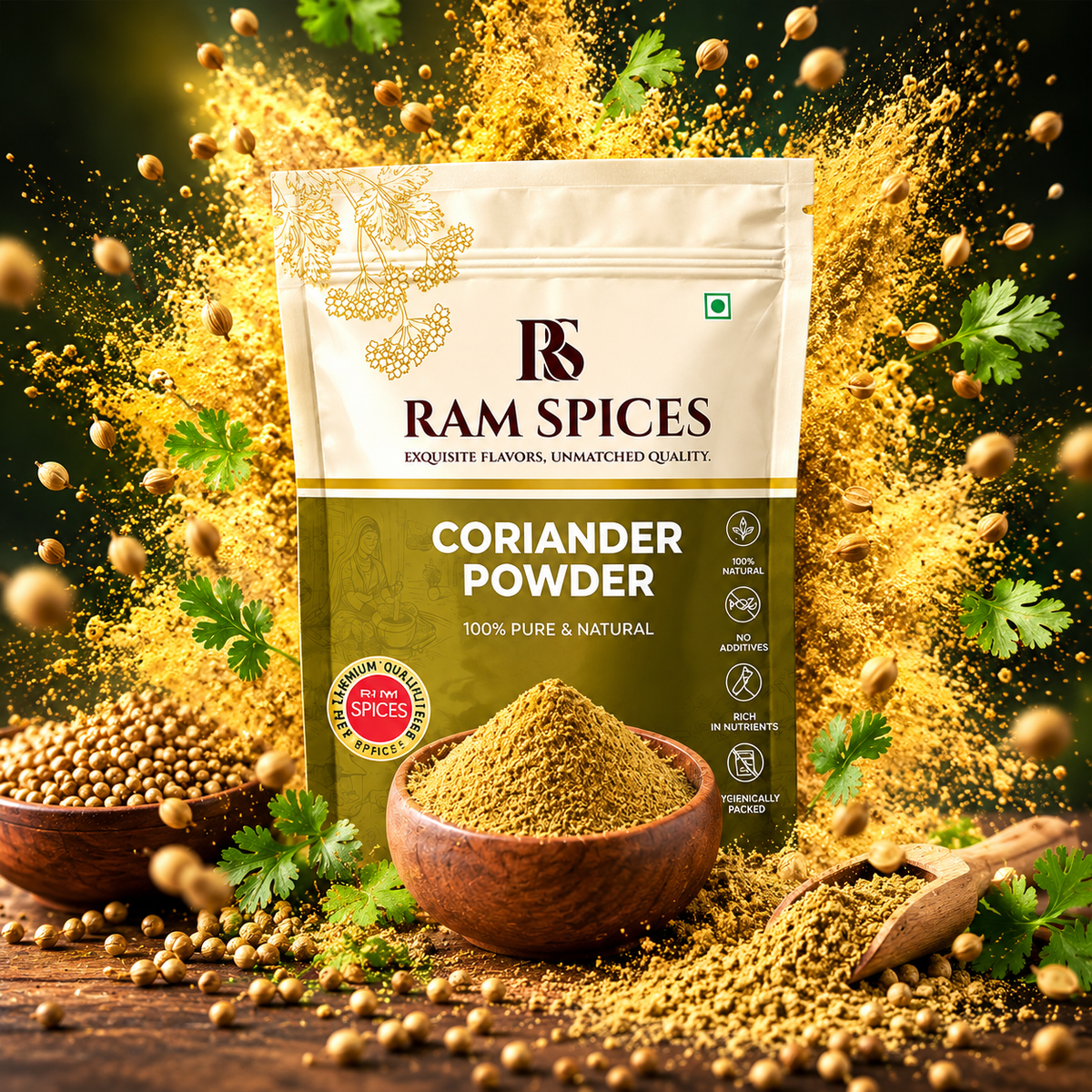 Ram Spices Coriander Powder – 200g