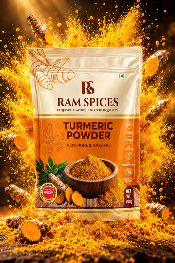 Ram Spices Turmeric Powder – 200g